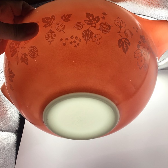 Pink Gooseberry Cinderella 4 Bowl Nesting Complete Set, 1957 - Picture 6 of 14